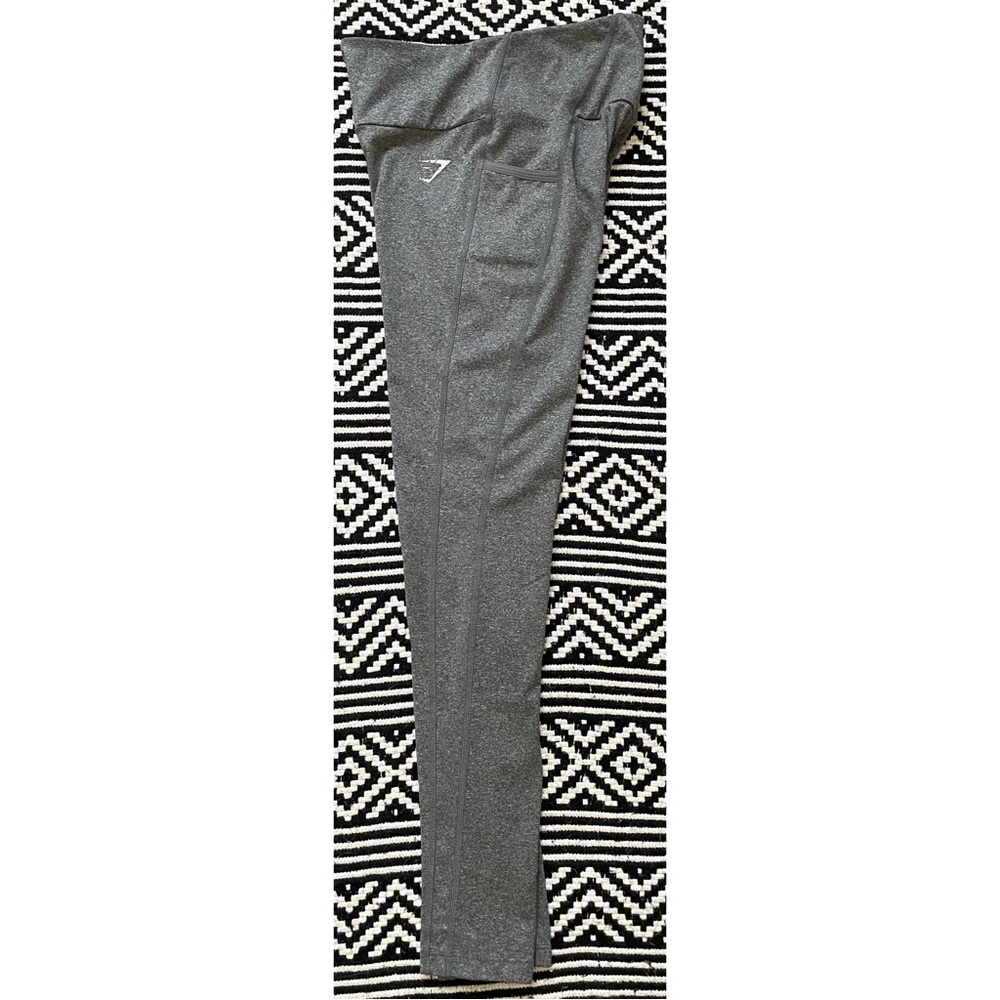 Gymshark Grey Dry Sculpture Leggings - Picture 14 of 16